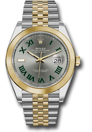 Rolex Watches - Datejust 41 Steel and Yellow Gold - Smooth Bezel - Jubilee - Style No: 126303 slgrj