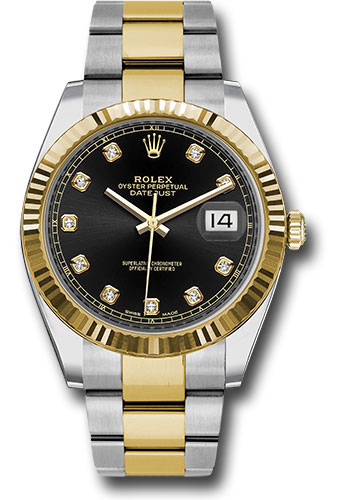 datejust 41 steel and yellow gold