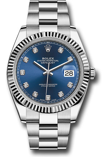 rolex blue watch