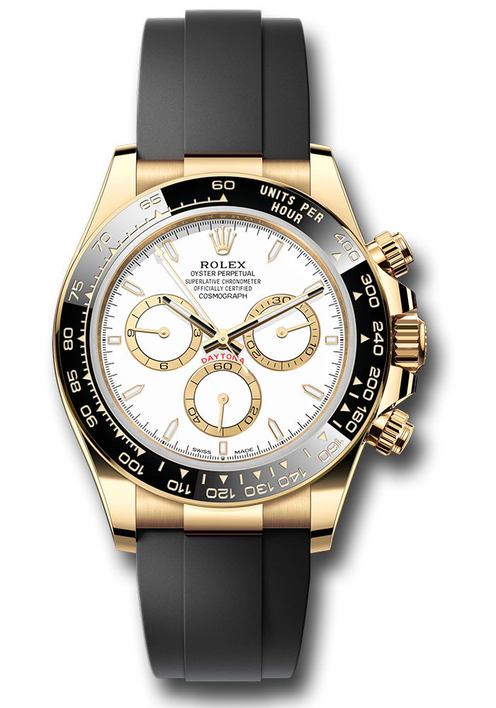 Rolex Watches - Cosmograph Daytona Yellow Gold - Oysterflex Strap - Style No: 126518ln wiof