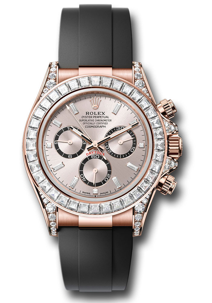 Rolex Watches - Cosmograph Daytona Everose Gold - Oysterflex Strap - Style No: 126535tbr subdof