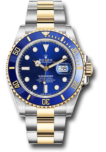 Rolex Submariner Steel and Gold Watches 