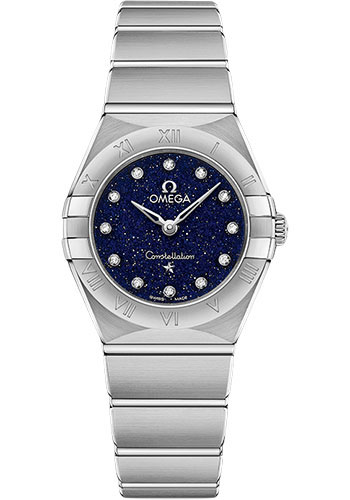 Omega Watches - Constellation Manhattan Quartz 25 mm - Stainless Steel - Style No: 131.10.25.60.53.001