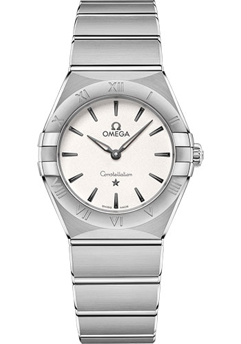 Omega Watches - Constellation Manhattan Quartz 28 mm - Stainless Steel - Style No: 131.10.28.60.02.001