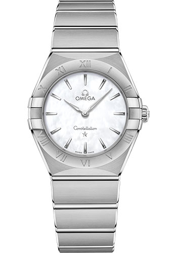 Omega Watches - Constellation Manhattan Quartz 28 mm - Stainless Steel - Style No: 131.10.28.60.05.001