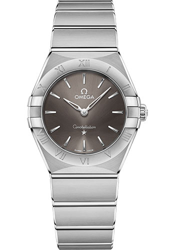 Omega Watches - Constellation Manhattan Quartz 28 mm - Stainless Steel - Style No: 131.10.28.60.06.001