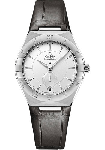 Omega Watches - Constellation Quartz Small Seconds - 34 mm - Brushed Stainless Steel - Style No: 131.13.34.20.02.001