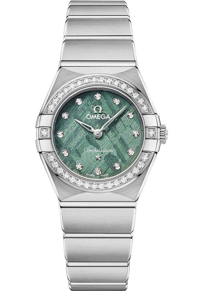 Omega Watches - Constellation Manhattan Quartz 25 mm - Stainless Steel - Style No: 131.15.25.60.99.001