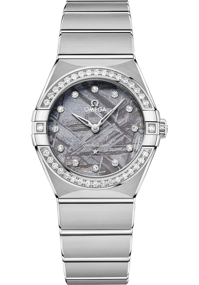 Omega Watches - Constellation Manhattan Quartz 28 mm - Stainless Steel - Style No: 131.15.28.60.99.001