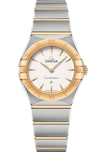 Omega Watches - Constellation Manhattan Quartz 25 mm - Steel and Yellow Gold - Style No: 131.20.25.60.02.002