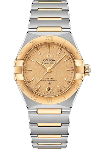 Omega Watches - Constellation Manhattan 29 mm - Steel and Yellow Gold - Style No: 131.20.29.20.08.001