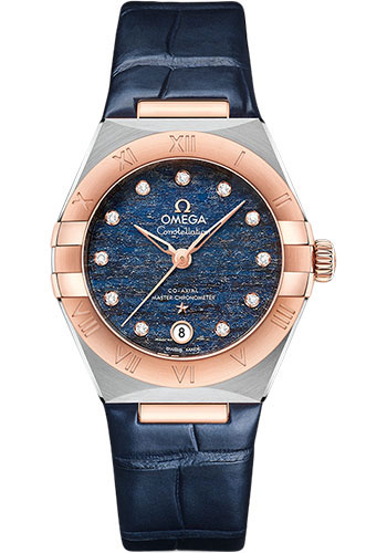 Omega Watches - Constellation Co-Axial 29 mm - Brushed Steel and Sedna Gold - Style No: 131.23.29.20.99.003