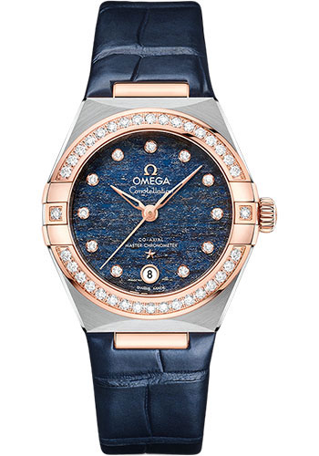 Omega Watches - Constellation Co-Axial 29 mm - Brushed Steel and Sedna Gold - Style No: 131.28.29.20.99.003
