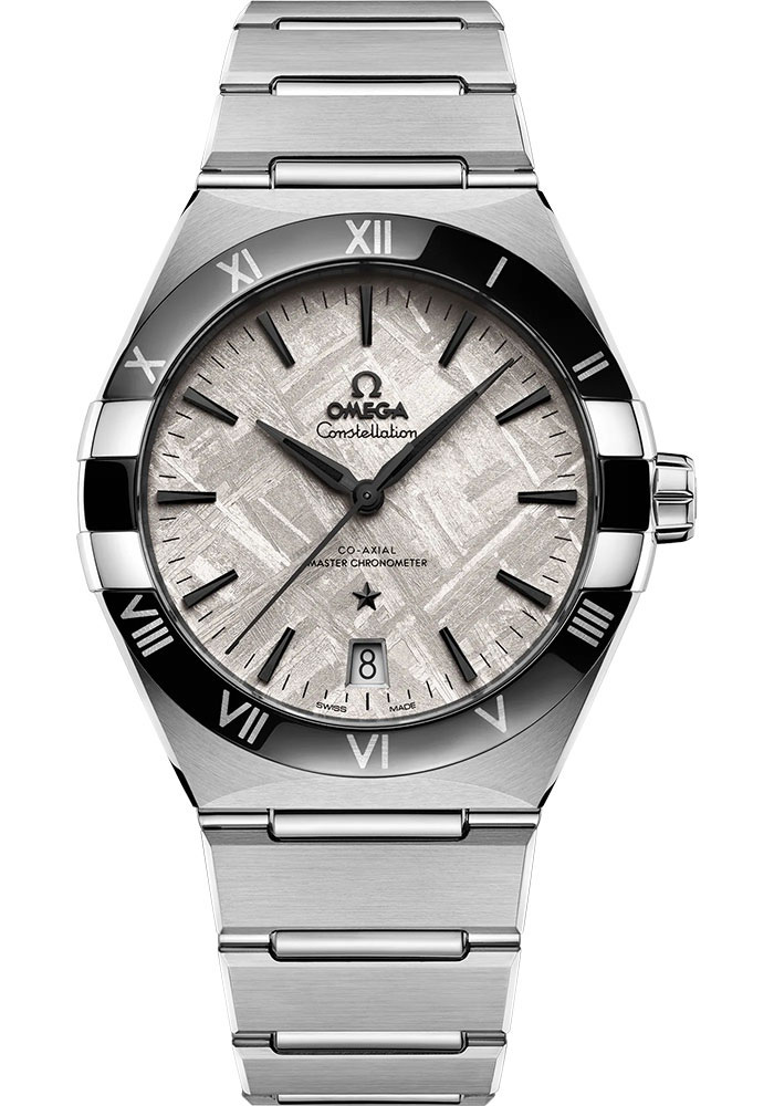 Omega Watches - Constellation Co-Axial 41 mm - Brushed Stainless Steel - Style No: 131.30.41.21.99.001