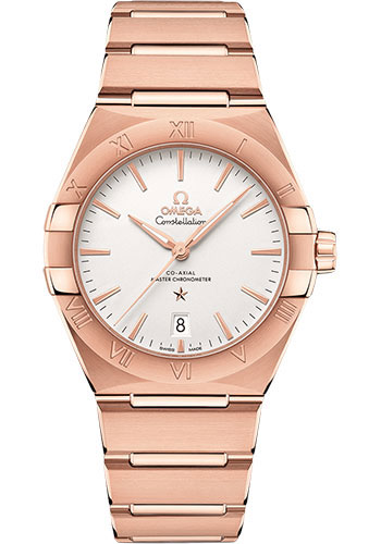 Omega Watches - Constellation Manhattan 39 mm - Sedna Gold - Style No: 131.50.39.20.02.001