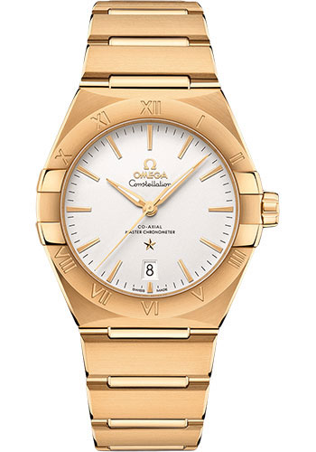 Omega Watches - Constellation Manhattan 39 mm - Yellow Gold - Style No: 131.50.39.20.02.002