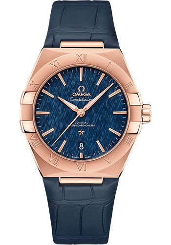 Omega Watches - Constellation Manhattan 39 mm - Sedna Gold - Style No: 131.53.39.20.03.001