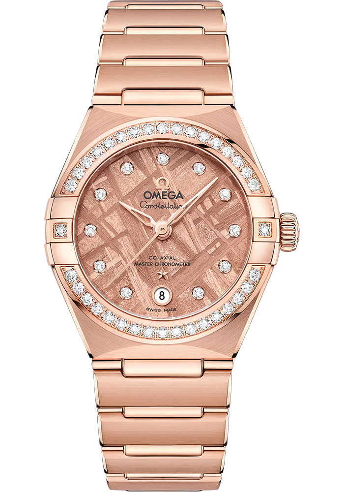 Omega Watches - Constellation Manhattan 29 mm - Sedna Gold - Style No: 131.55.29.20.99.006