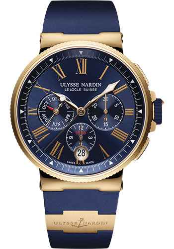 Ulysse Nardin Marine Chronograph Watch 1532 150 3 43