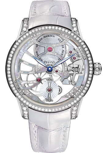 Ulysse Nardin Classic Skeleton Tourbillon Lady Watch 1700 129BC 01