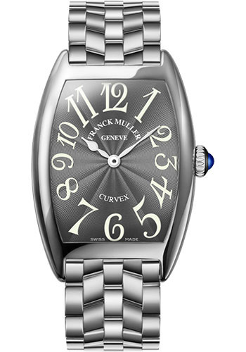 Franck Muller Watches - Cintre Curvex - Quartz - 25 mm Platinum - Bracelet - Style No: 1752 QZ O PT Grey