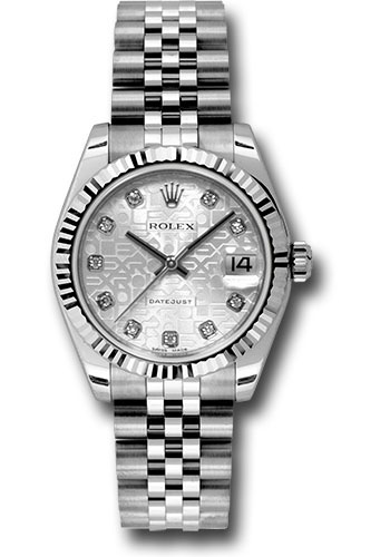 rolex datejust 31 steel