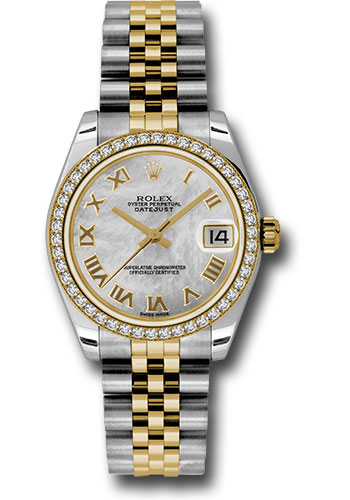 Rolex Datejust 31 Steel and Yellow Gold - 46 Dia Bezel - Jubilee