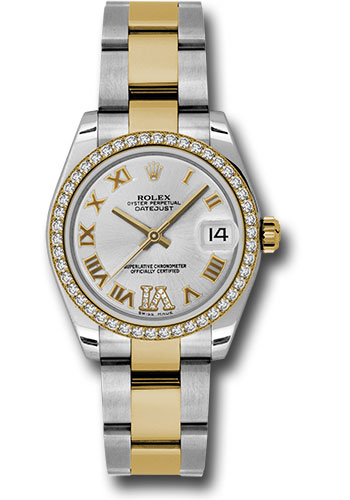 Rolex Watches - Datejust 31 Steel and Yellow Gold - 46 Dia Bezel - Oyster - Style No: 178383 sdro