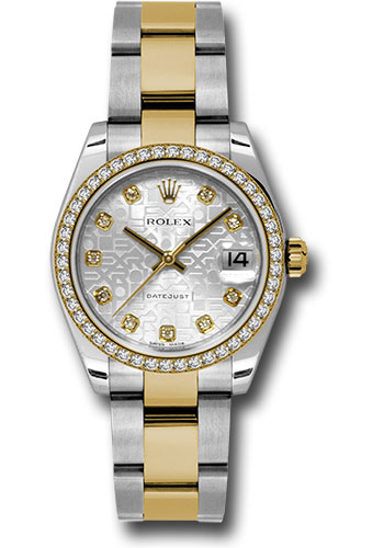 Rolex Watches - Datejust 31 Steel and Yellow Gold - 46 Dia Bezel - Oyster - Style No: 178383 sjdo