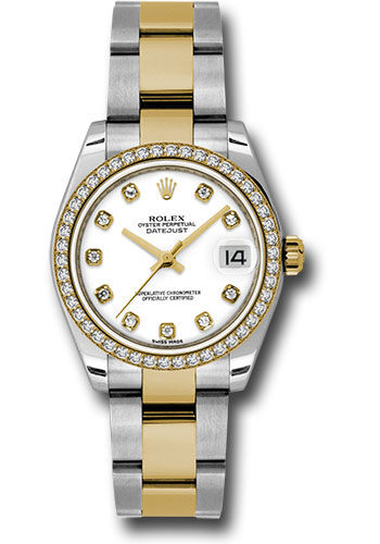 Rolex Datejust 31 Steel and Yellow Gold - 46 Dia Bezel - Oyster