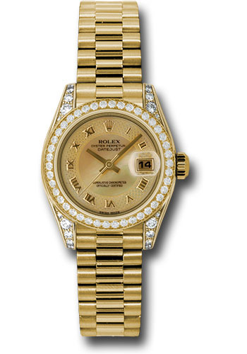 Rolex 179158 chmdrp Datejust Lady|Gold 
