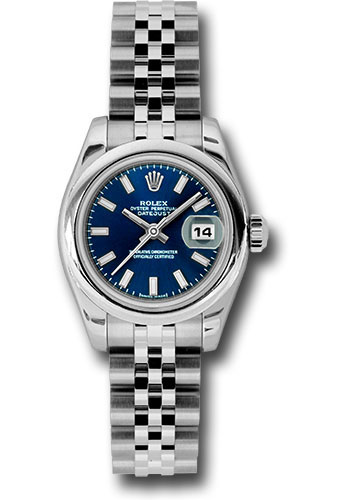 Rolex Watches - Datejust Lady - Steel Domed Bezel - Jubilee Bracelet - Style No: 179160 bsj