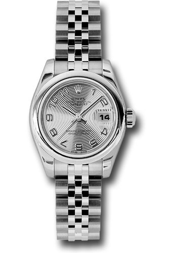 Rolex Watches - Datejust Lady - Steel Domed Bezel - Jubilee Bracelet - Style No: 179160 scaj