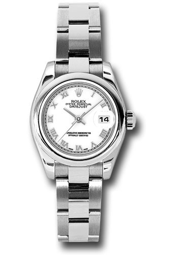 Rolex Watches - Datejust Lady - Steel Domed Bezel - Oyster Bracelet - Style No: 179160 wro