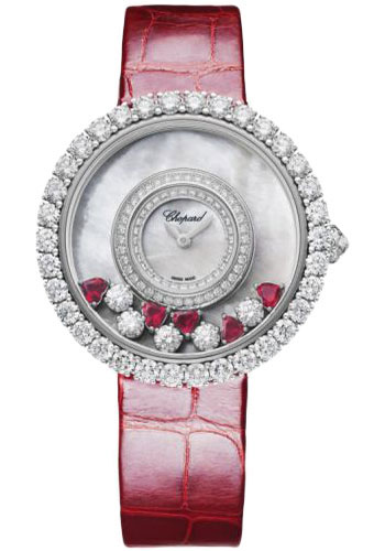 Chopard Watches - Happy Diamonds Joaillerie - 37.70mm - White Gold - Style No: 204445-1006