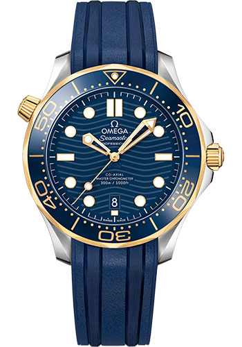 Omega Watches - Seamaster Diver 300M Co-Axial Master 42 mm - Steel And Yellow Gold - Style No: 210.22.42.20.03.001