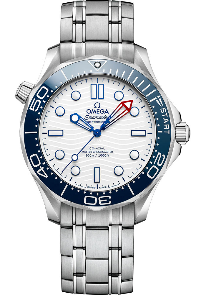 Omega Watches - Seamaster Diver 300M Co-Axial Master 42 mm - Stainless Steel - Style No: 210.30.42.20.04.002