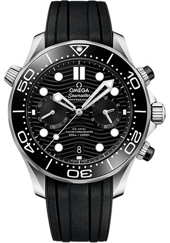 Omega Watches - Seamaster Diver 300M Co-Axial Master 44 mm - Stainless Steel - Style No: 210.32.44.51.01.001