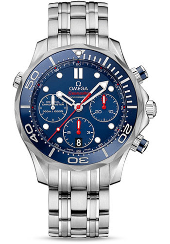 Omega Watches - Seamaster Diver 300M Co-Axial Chronograph 41.5 mm - Style No: 212.30.42.50.03.001