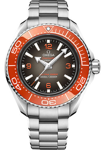 Omega Watches - Seamaster Planet Ocean 6000M Co-Axial Master 45.5 mm - O-Megasteel - Style No: 215.30.46.21.06.001