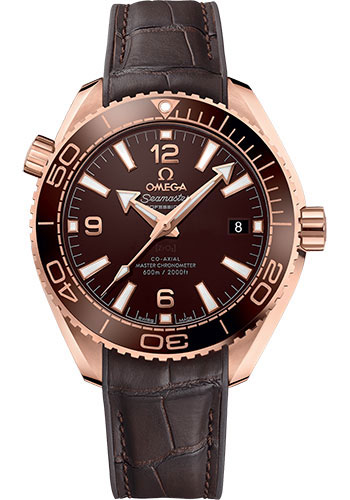 Omega Watches - Seamaster Planet Ocean 600M Co-Axial Master 39.5 mm - Sedna Gold - Style No: 215.63.40.20.13.001