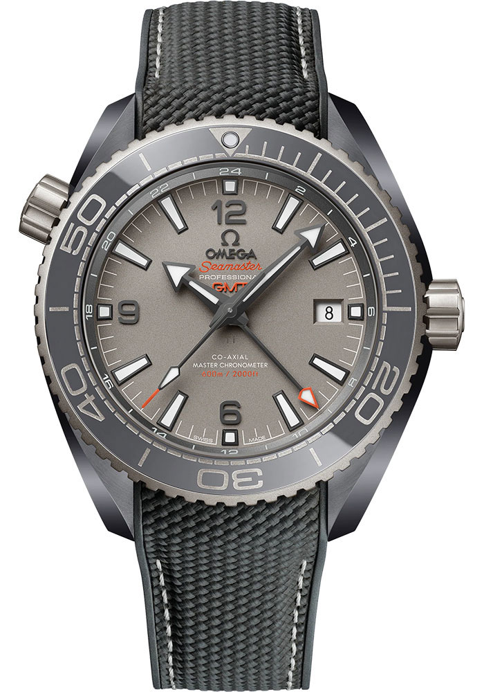 Omega Watches - Seamaster Planet Ocean 6000M Co-Axial Master 45.5 mm - Grey Ceramic - Style No: 215.92.46.22.99.002