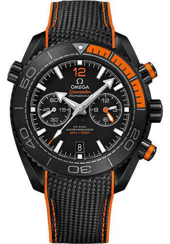 Omega Watches - Seamaster Planet Ocean 600M Co-Axial Master Chronograph 45.5 mm - Deep Black Ceramic - Style No: 215.92.46.51.01.001