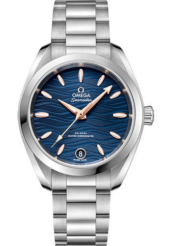 Omega Watches - Seamaster Aqua Terra 150M Co-Axial Master 34 mm - Stainless Steel - Style No: 220.10.34.20.03.001