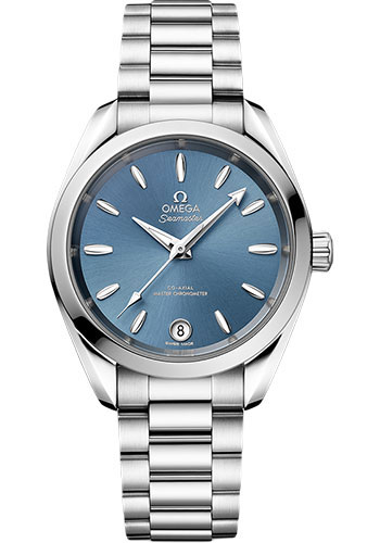 Omega Watches - Seamaster Aqua Terra 150M Co-Axial Master 34 mm - Stainless Steel - Style No: 220.10.34.20.03.002