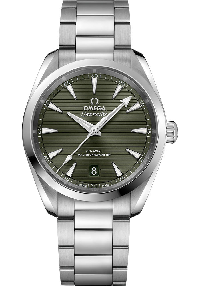 Omega Watches - Seamaster Aqua Terra 150M Co-Axial Master 38 mm - Stainless Steel - Style No: 220.10.38.20.10.003