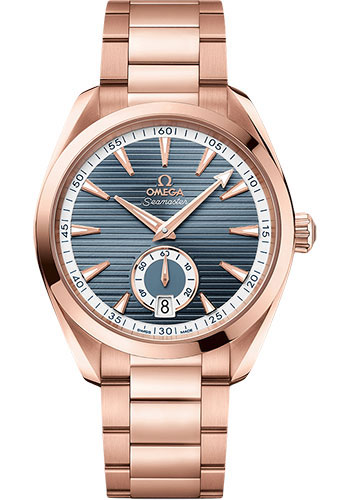 Omega Watches - Seamaster Aqua Terra 150M Co-Axial Master Small Seconds - 41 mm - Sedna Gold - Style No: 220.50.41.21.03.001