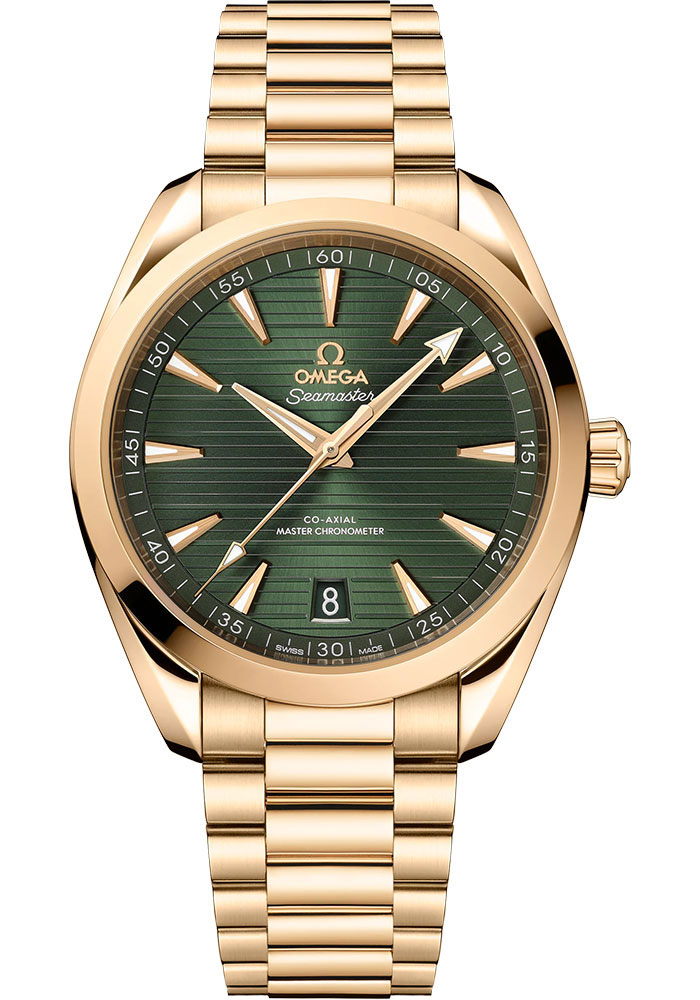 Omega Watches - Seamaster Aqua Terra 150M Master Co-Axial 41 mm - Moonshine Gold - Style No: 220.50.41.21.10.001