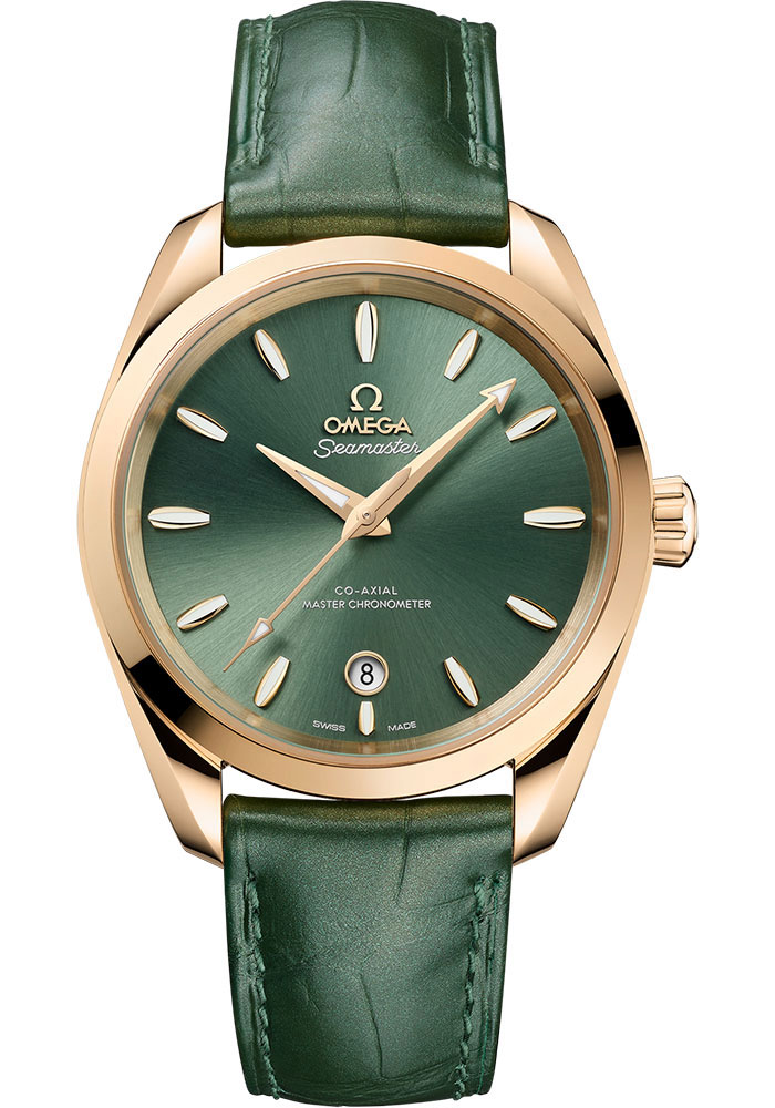 Omega Watches - Seamaster Aqua Terra 150M Master Co-Axial 38 mm - Moonshine Gold - Style No: 220.53.38.20.10.001