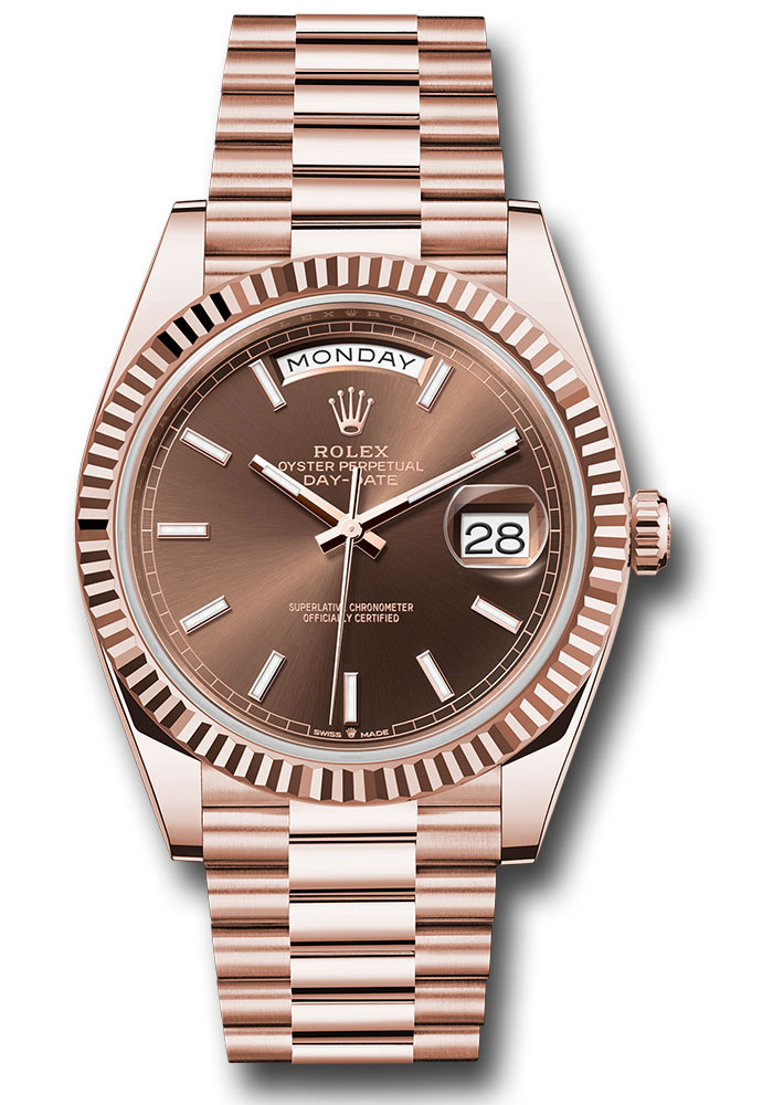 Rolex Watches - Day-Date 40 Everose Gold - Style No: 228235 choip